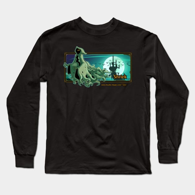 Shriek Long Sleeve T-Shirt by Ciel of Studio-Aegis